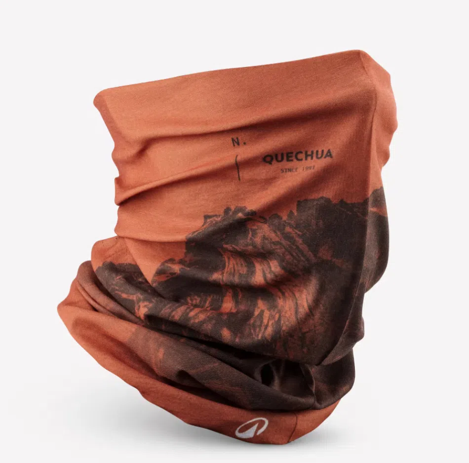 Quechua Nekwarmer Hike 100 Oranje